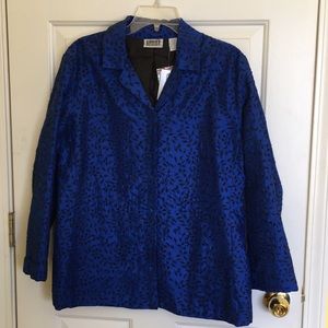 CHICO’S Design Silk Jacket